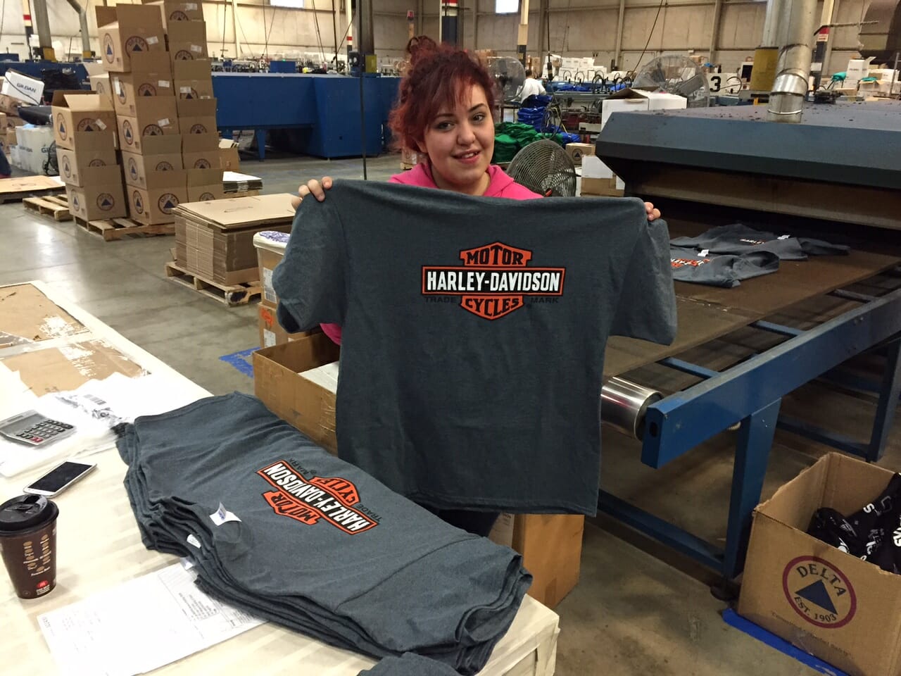 Gray Shirts Just Printed - Marshall Atkinson