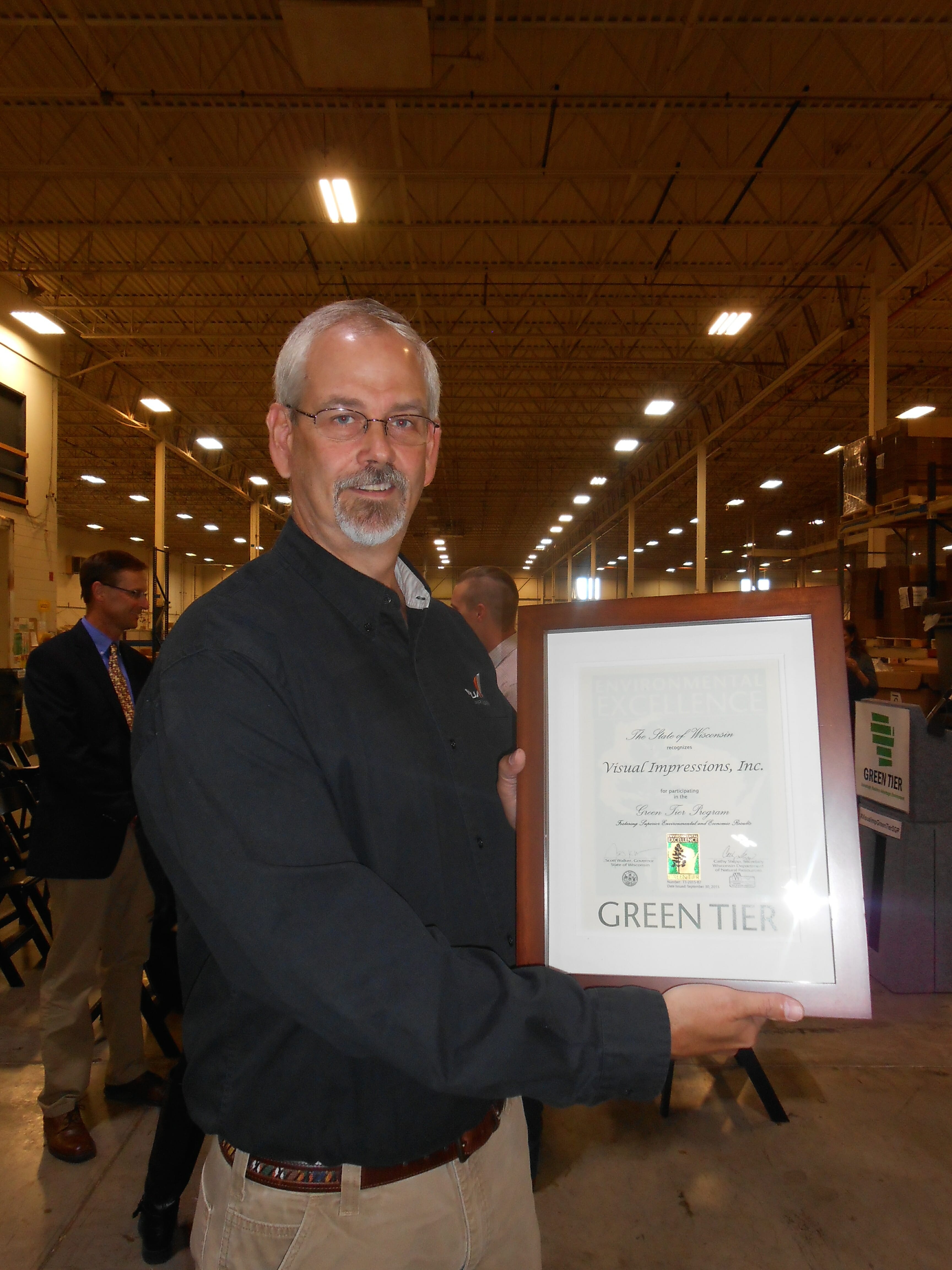 VI Green Tier Marshall Atkinson with GT Certificate