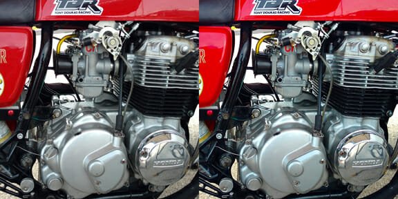 MOTORCYCLE ENGINE EXAMPLE SBS