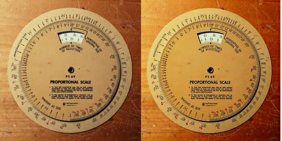 PROPORTION SCALE SBS