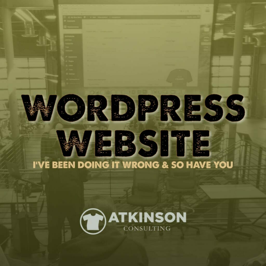 Wordpress Website - Marshall Atkinson