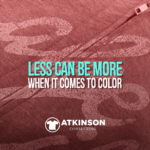Less Can Be More When It comes to Color