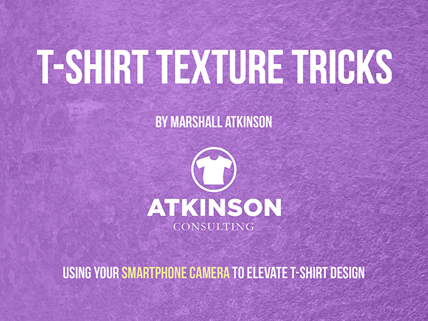 T-shirt Texture Tricks