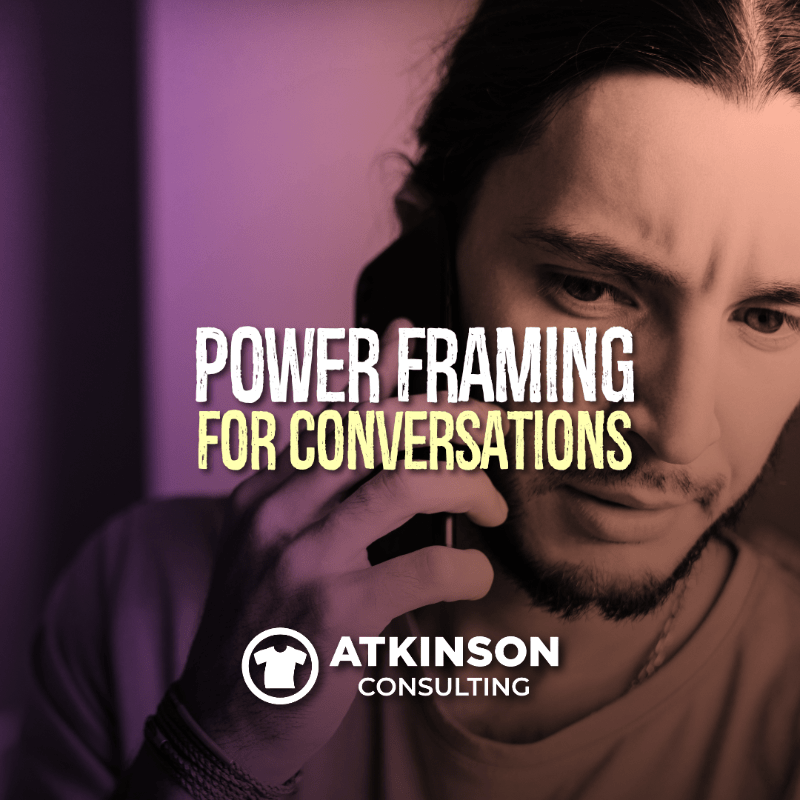 Power Framing for Conversations
