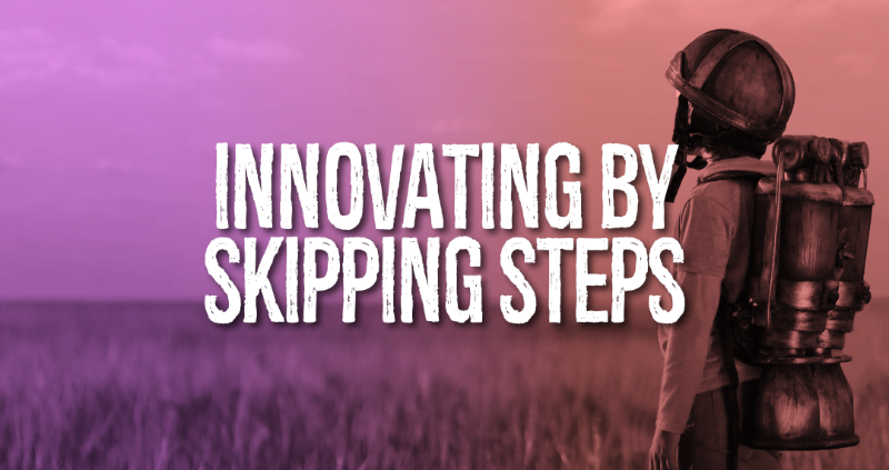 Innovating by Skipping Steps
