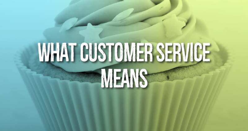 What Customer Service Means