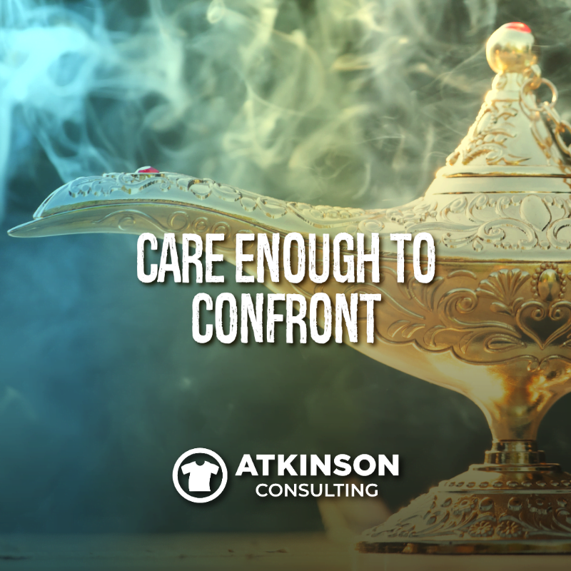 Care enough to confront
