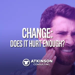 Bearded Man Wincing in Pain