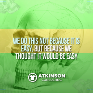 Midjourney rendered skull on a green background with a yellow horizontal stripe